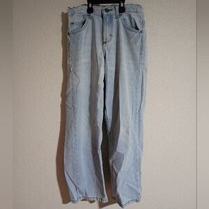 Kids Light Blue Denim Wrangler Jeans: Size 10R